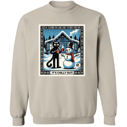 It's Chilly Out Crewneck Pullover Sweatshirt