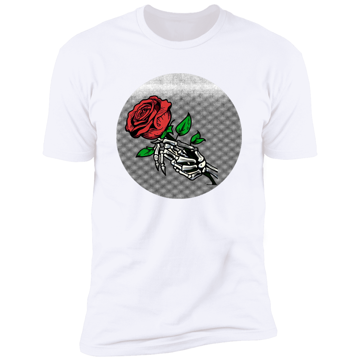 Skeleton rose Premium Short Sleeve T-Shirt