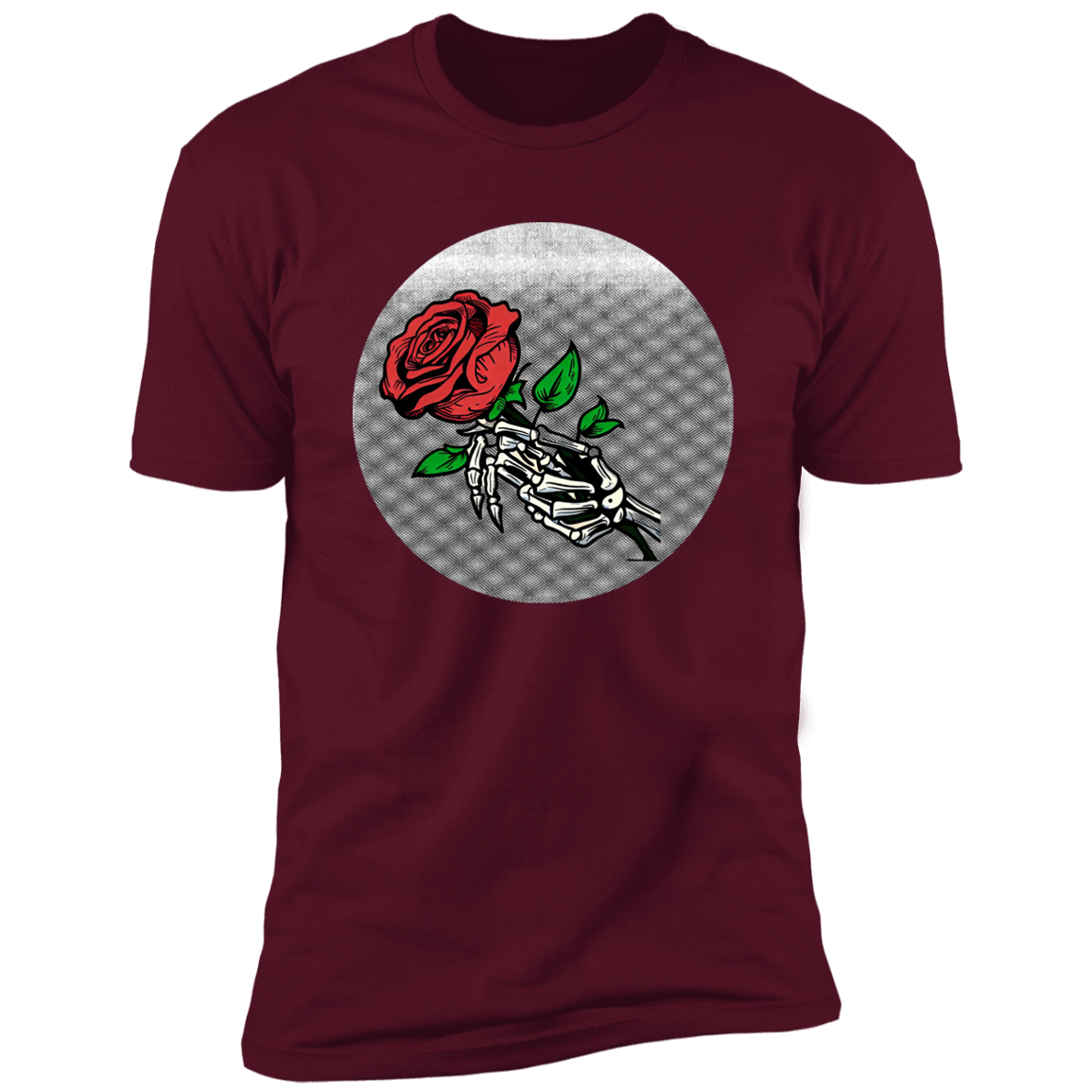 Skeleton rose Premium Short Sleeve T-Shirt