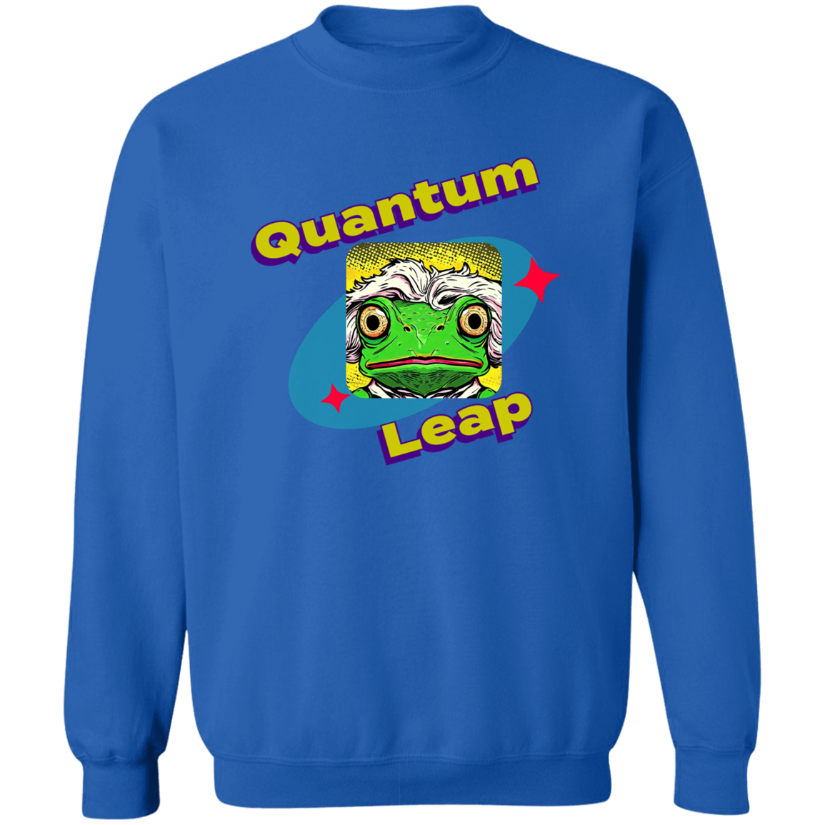 Frogstein Pullover Crewneck Sweatshirt 8 oz (Closeout)