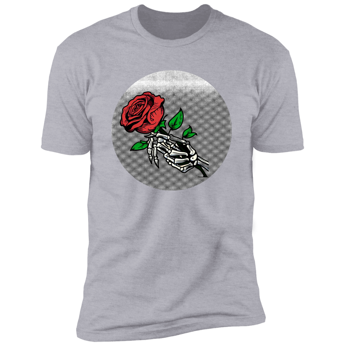 Skeleton rose Premium Short Sleeve T-Shirt