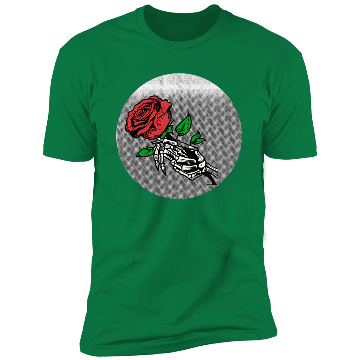 Skeleton rose Premium Short Sleeve T-Shirt