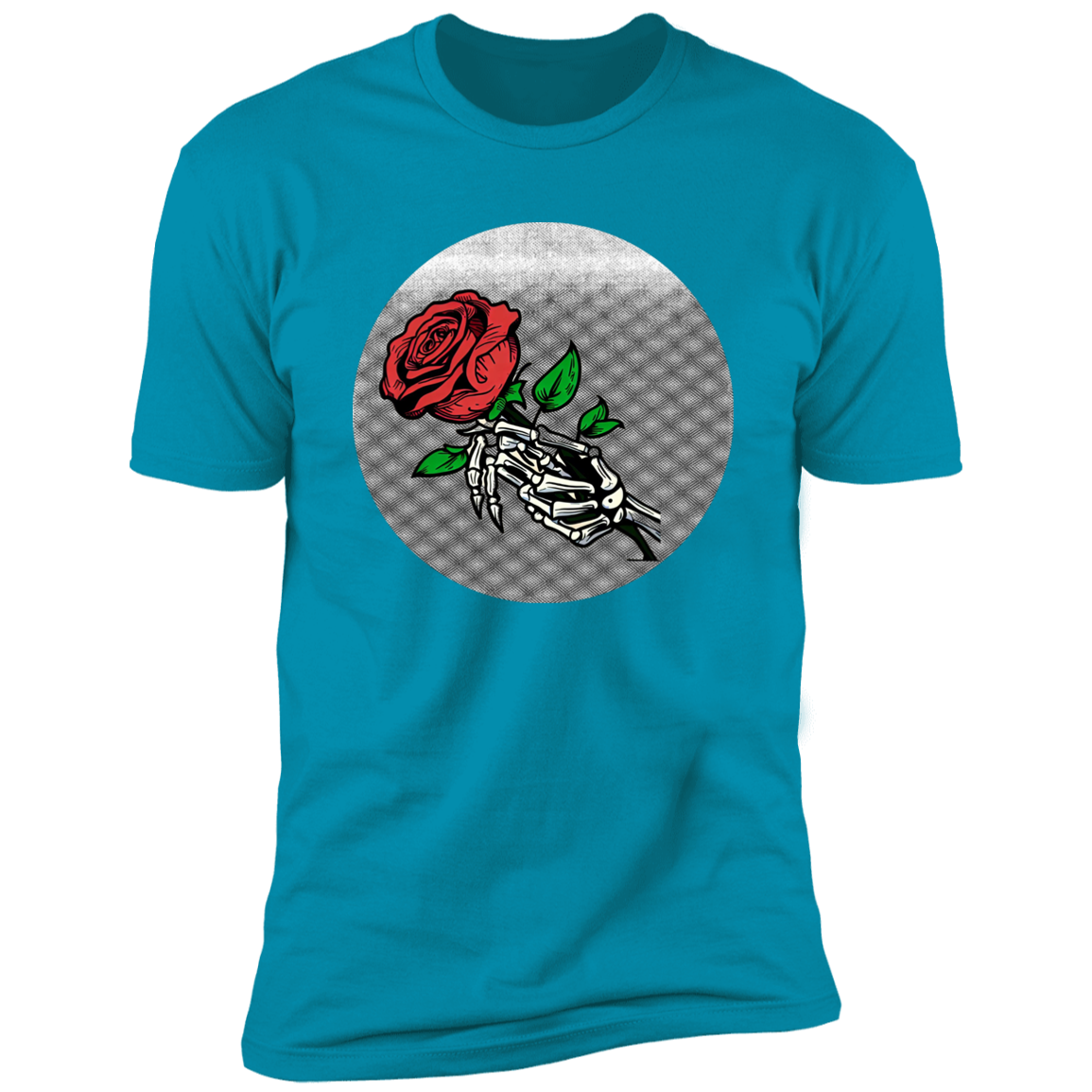 Skeleton rose Premium Short Sleeve T-Shirt