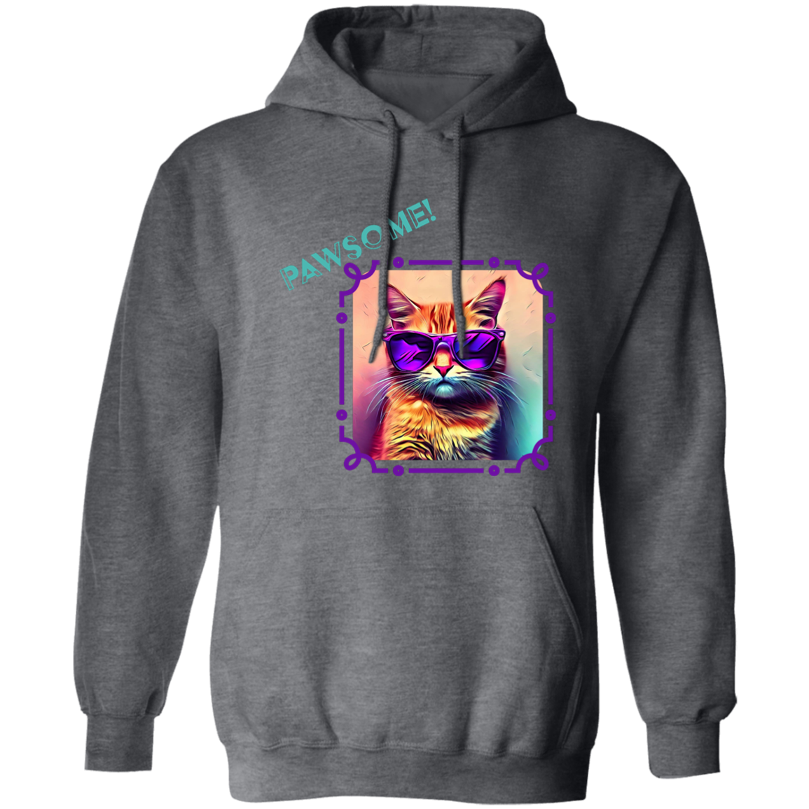 Pawsome Pullover Hoodie 8 oz (Closeout)