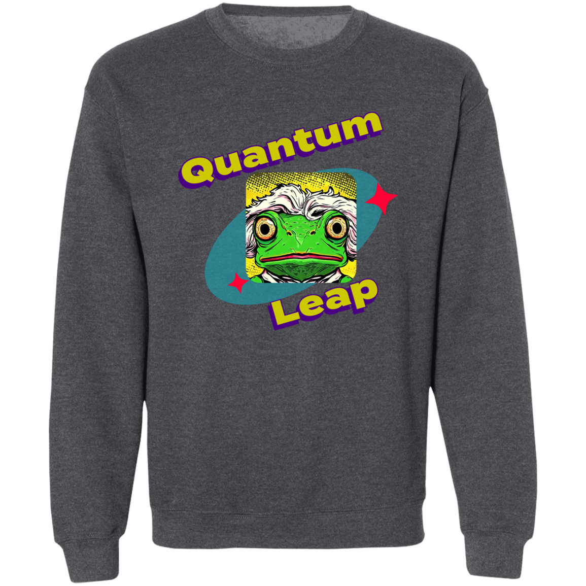 Frogstein Pullover Crewneck Sweatshirt 8 oz (Closeout)